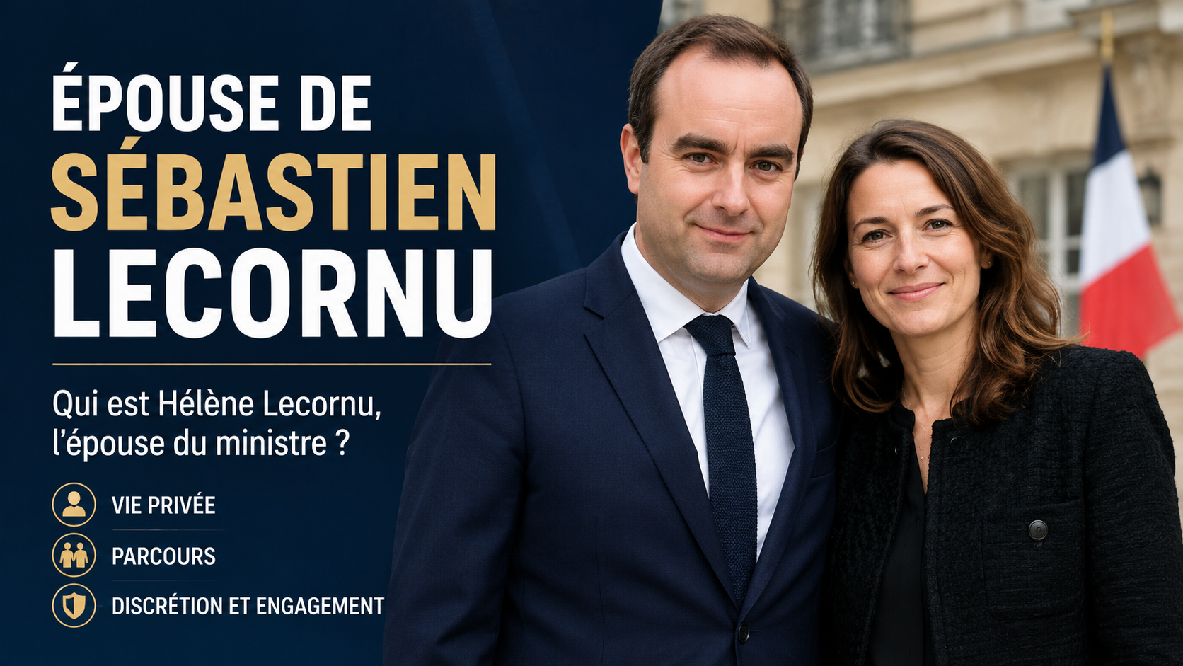 épouse de Sébastien Lecornu